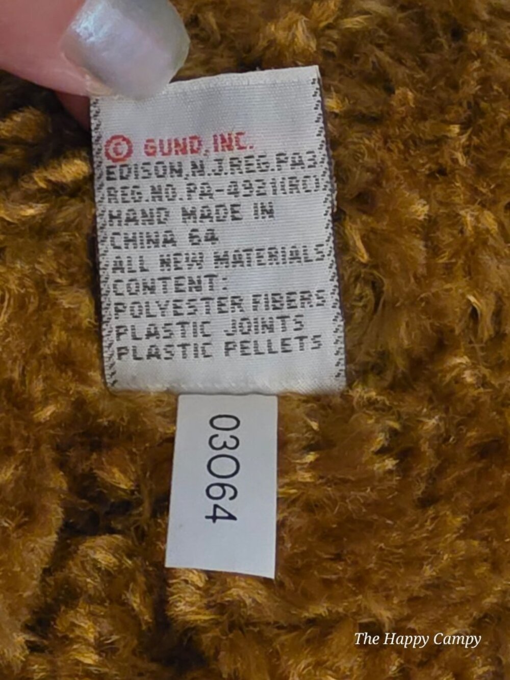 GUND “Doodle” Teddy Bear 16” Plush #6460 w/ Tags | DISCONTINUED | Rotating Head - Picture 6 of 8